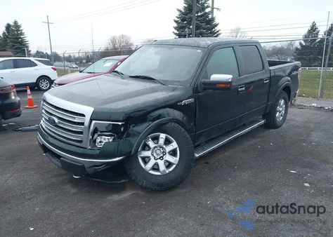 2013 Ford F-150 Lariat из США, поврежденный, VIN 1FTFW1EF9DFA28779